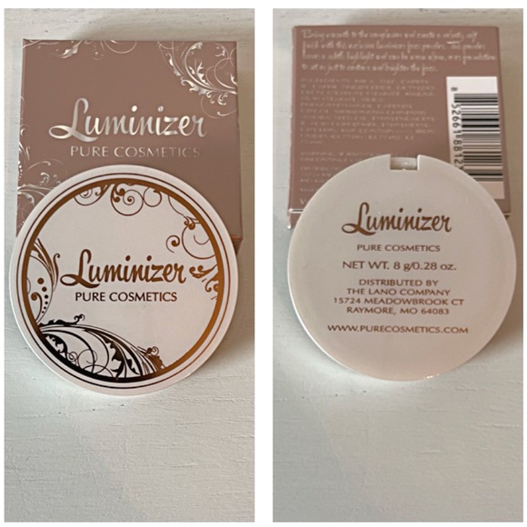 NIB PURE COSMETICS LUMINIZER COMPACT; RARE / HTF HIGHLIGHTER The LANO COMPANY - Picture 3 of 10